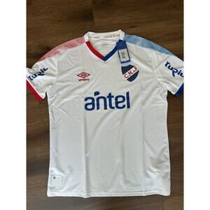 Club Nacional de Football 2021-2022 Umbro Home 120 Años Jersey XL Uruguay CNdeF